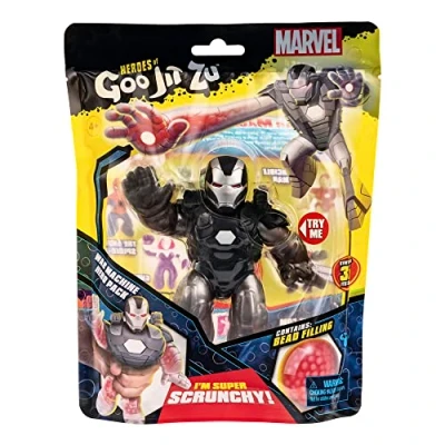 Imagen de Bandai Heroes of Goo JIT Zu Figura de Acción Juguete, Marvel War Machine, Multicolor CO41494