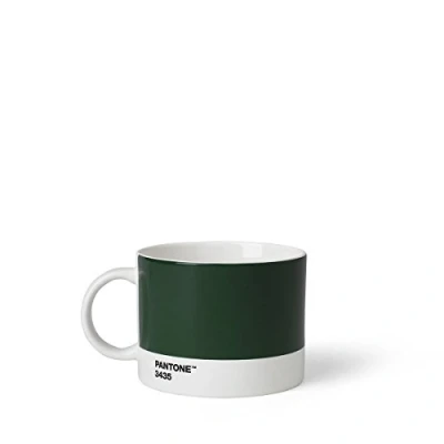 Imagen de Copenhagen design Pantone Cup, Tea/Coffee mug, Fine China (Ceramic), 475 ml, Dark Green, 3435 C, Porcelana, 1 Unidad (Paquete de 1)