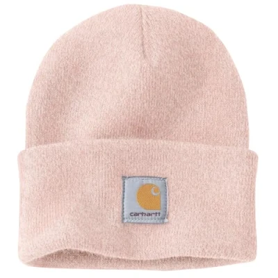 Imagen de Carhartt, Hombre, Gorro De Punto Con Dobladillo, Rosa ceniza jaspeado, Talla única