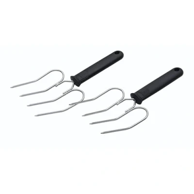 Imagen de KitchenCraft Juego de Tenedores para Trinchar Acero Inoxidable y mango Ergonómico 2 Unidades 22 x 9 cm
