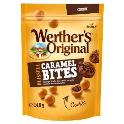 Imagen de Werther&#039;s Original Caramel Bites Cookie, 140 g