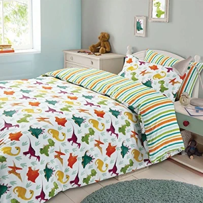 Imagen de Dreamscene â“ Juego de Cama Funda Almohada niños niñas Dinosaurio
