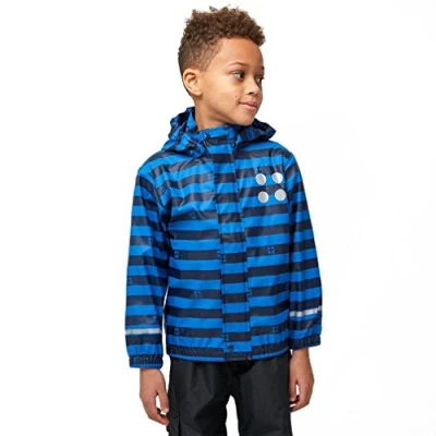 Imagen de LEGO kidswear Jonathan Impermeable para niños, Talla: 128, Dark navy