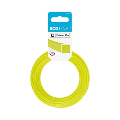 Imagen de Cellfast Hilo Para Desbrozadoras Desbrozadora Eco Cuadrado 2,4 mm 15 m