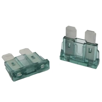 Imagen de SeKi 5 piezas. Fusible de enchufe plano ATO estándar 1A negro; para coche cuchilla 19 mm 32 V/CC barco caravana