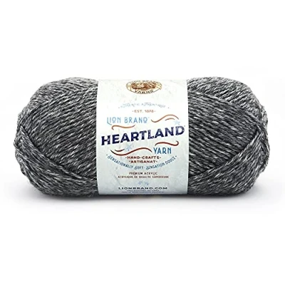 Imagen de Lion Brand Yarn Ovillo de Lana 142 g, 100% acrílico, Color Great Smoky Mountains