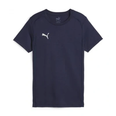 Imagen de PUMA Teamfinal Casual tee Jr Camiseta, Unisex Adulto, Azul Marino Plata, 116