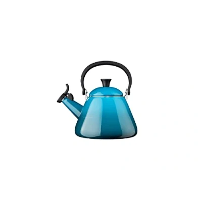 Imagen de Le Creuset Whistling Kettle Kone Deep Teal 1.6 Liter