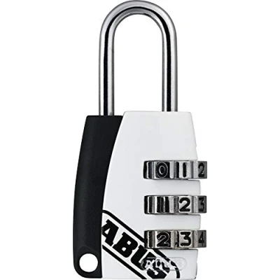 Imagen de Abus 155/20 WHITE B Candado combinación 20mm 3 dígitos surtido blanco blister