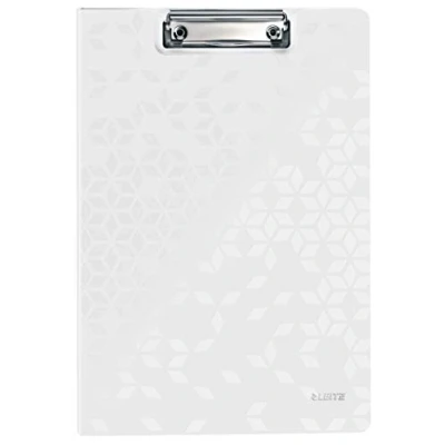 Imagen de Leitz Carpeta con Pinza Tapa, A4, Polyfoam Ligero, Gama WOW, Blanco, 41990001