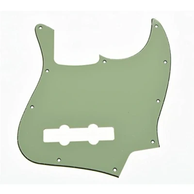Imagen de KAISH Golpeador de 4 cuerdas estilo J Bass Pick Guard para EE.UU./México Jazz verde menta