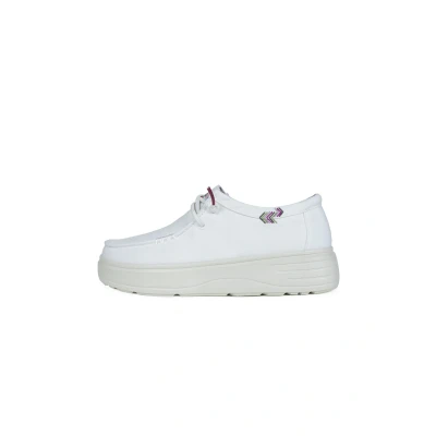 Imagen de WALK IN Pitas Natal Mocasines de Mujer Náuticos Casual Zapatillas Verano Zapatos Casuales y Cómodos Calzado Blanco 39