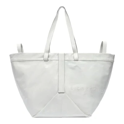 Imagen de Liebeskind Shopper L Elvira PT Crinkle Arctic, Mujeres, Azul Claro