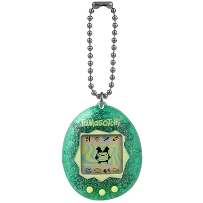 Imagen de Bandai Tamagotchi Original Color Collection Green Animal electrónico Virtual Juguete Interactivo en Italiano Verde para niños a Partir de 8 años 46010