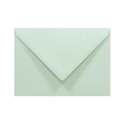 Imagen de Netuno 50 sobres de color verde pastel C6 114 x 162 mm 80 g Rainbow solapa en punta engomada sin ventana para invitaciones bodas tarjetas felicitación notas agradecimiento facturas folletos