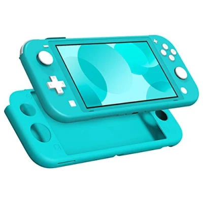 Imagen de MoKo Funda Compatible con Nintendo Switch Lite, Estuche de Silicona Portátil Ultra Delgado Caja Protectora Viaje para Lite 2019 Turquesa