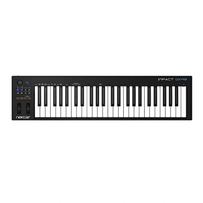 Imagen de Nektar Impact GX49 Teclado controlador MIDI USB con integración DAW