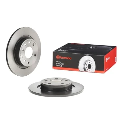 Imagen de BREMBO COATED DISC LINE 08.A224.11 Disco de freno 278 12 5 macizo revestido con tornillos FIAT: Croma II Familiar