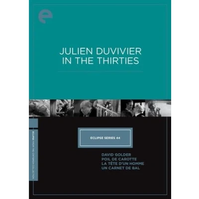 Imagen de Julien Duvivier in the Thirties (Criterion Collection Eclipse Series 40) [USA] [DVD]