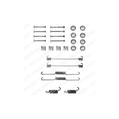 Imagen de DELPHI LY1006 Juego de accesorios, zapatas freno