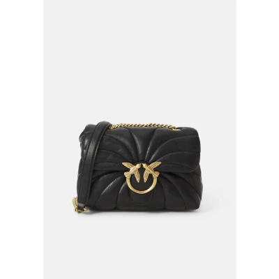 Imagen de Pinko LOVE PUFF MINI Bandolera, Mujer, Talla: One Size, Nero/antique gold