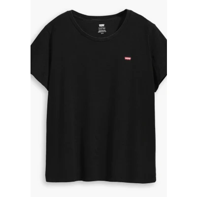 Imagen de Levi&#039;s Plus Size The Perfect Tee, Mujer, Mineral Black, 4XL