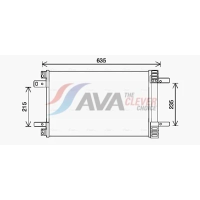 Imagen de PRASCO CN5311D Condensador con secador 14,4 11,1 Aluminio 530 R 1234yf, 134 a PEUGEOT: Expert III Furgón, 308 SW 2, II Hatchback