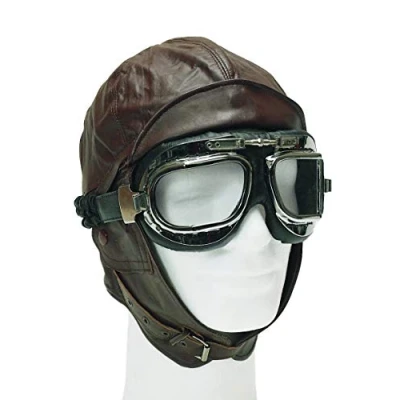 Imagen de Mil Tec Casque Pilote en Cuir S STURM Marron