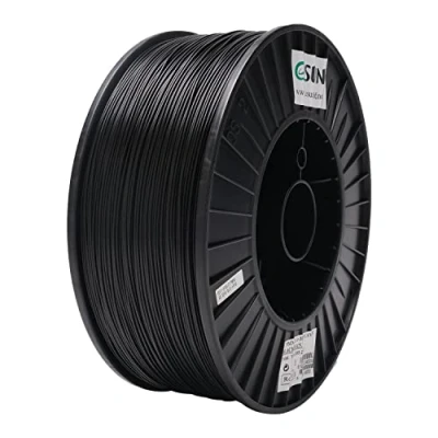 Imagen de eSUN Filamento PLA+ 1.75mm, Mejorado Tenacidad Impresora 3D PLA Plus, Precisión Dimensional +/ 0.03mm, 3KG Carrete (6.6 LBS) para de Impresión 3D, Negro