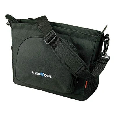 Imagen de KLICKfix Bolsa para Manillar, Rixen und Kaul Tasche Allegra, Schwarz, 33 x 27 14 cm, 0275S, Negro, 22 cm