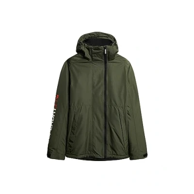 Imagen de Superdry COAT HOODED YACHTER WINDBREAKER JKT Dark Moss Green M HOMBRE
