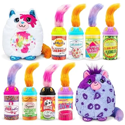 Imagen de Basic Fun Misfits, surprise cat Plush Golf 3, peluches para niñas/niños, juguetes niños pequeños, regalo de peluche 4 años o más, diversión básica, 03939, 1 pieza