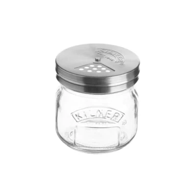 Imagen de Kilner Tarro 250 ml para condimento, coctelera, Queso parmesano, Hierbas y Especias