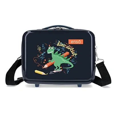 Imagen de Enso Dino artist Neceser Adaptable con Bandolera Multicolor 29x21x15 cms Rígido ABS 9,14L 0,6 kgs