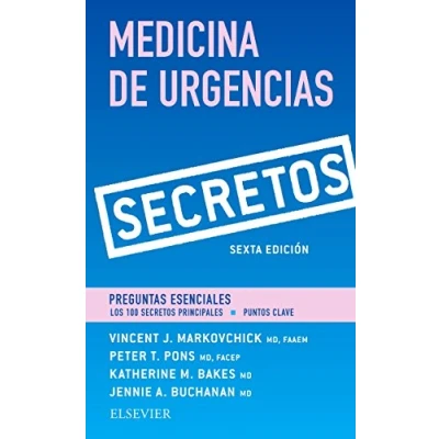 Imagen de Secretos. Medicina de urgencias 6ª edición