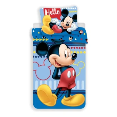 Imagen de Jerry Fabrics Ropa de Cama para Niños con Cremallera, Diseño Mickey and Friends, Algodón, Multicolor, 1 pieza, 200x140x0.5 cm
