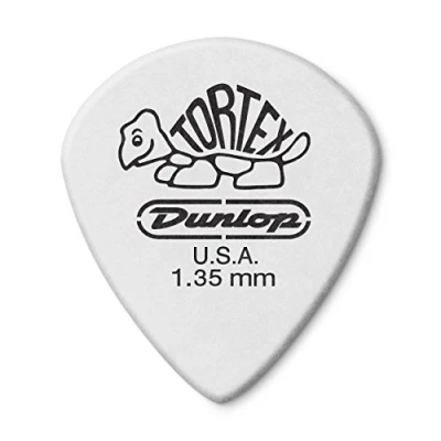 Imagen de JIM DUNLOP Púas Tortex White Jazz III 1,35mm Saco de 12