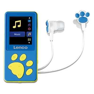 Imagen de Lenco Reproductor MP4 Xemio 560 8 GB de Memoria Pantalla LCD Azul