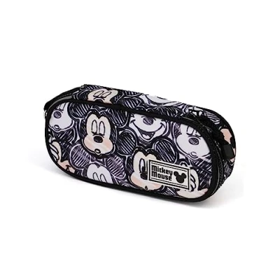 Imagen de Disney Mickey Mouse Oh Boy Estuche Portatodo Pencil, Negro, 21 x 10 cm