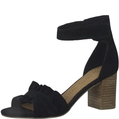 Imagen de MARCO TOZZI Damen 2 28398 20, Sandalia con talón Mujer, Negro, 39 EU