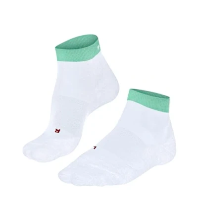 Imagen de FALKE RU4 Endurance Short W SSO algodón anti ampollas 1 par, Calcetines para correr Mujer, Blanco (White 2007), 35 36
