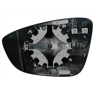 Imagen de TYC 337 0212 1 Cristal de Espejo izquierda VOLKSWAGEN: Scirocco III, Passat CC, Eos