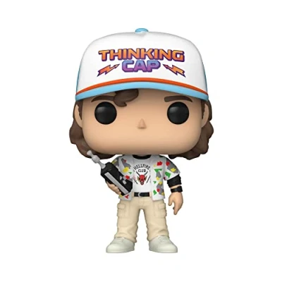 Imagen de Funko Pop! TV: Stranger Things Dustin Henderson Aka Desdentado Figura de Vinilo Coleccionable Idea Regalo Mercancia Oficial Juguetes para Niños y Adultos TV Fans