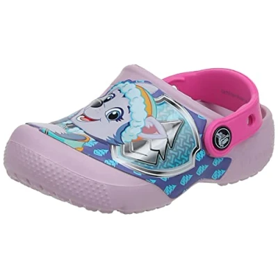 Imagen de Crocs Zuecos Unisex Fun Lab Disney Frozen 2 para niños, Bailarina Rosa, 19 EU