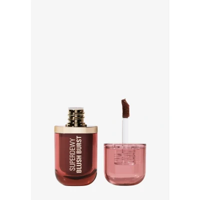 Imagen de Revolution Superdewy Liquid Blush Burst Rubor líquido de cobertura buildable para mejillas, fórmula sérum con péptidos y ácido hialurónico, vegano Caramel Cooler Bronze 4,2 ml
