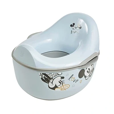 Imagen de keeeper Orinal deluxe 4 en 1 Mickey, Orinal, Reductor, Taburete y Dispensador De toallitas, 18 meses a años aprox, Kasimir, Azul