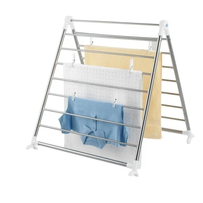 Imagen de WENKO secadora de bañera profesional, flexible con 10 metros longitud secado para la bañera, ajustable en pasos, acero inoxidable patas plástico, 65 x 150 2,5 cm