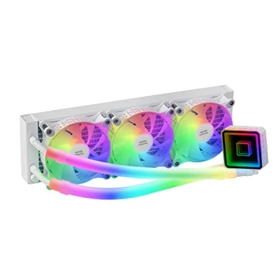 Imagen de MARSGAMING Refri.n Liquida ML ULTRA360 Blanco