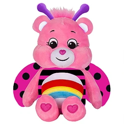 Imagen de Care Bears peluche Lady Bug Bear de 22 cm Juguete coleccionable para niños, juguetes suaves niñas y lindos peluches adecuados niños a partir 4 años Diversión