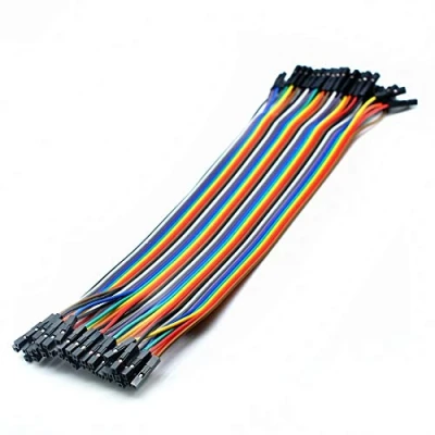 Imagen de Oiyagai 3 Juegos de Cables Dupont 20 cm/7,9 pulgadas Hembra a (120 Piezas) para DIY Arduino Raspberry PI